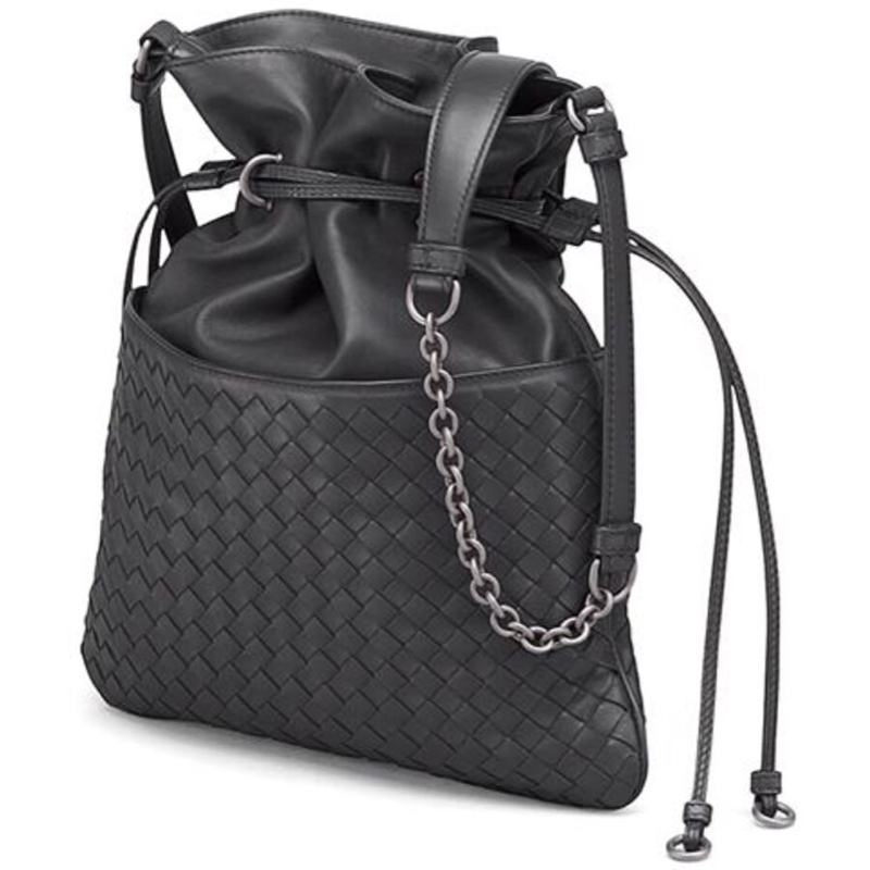 Bottega Veneta 女士 抽繩編織單肩包均碼碼32cm*2cm*27cm-1