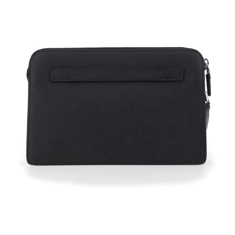 Prada 男士 徽標拉鍊手拿包均碼碼26.5cm*5cm*17cm-4