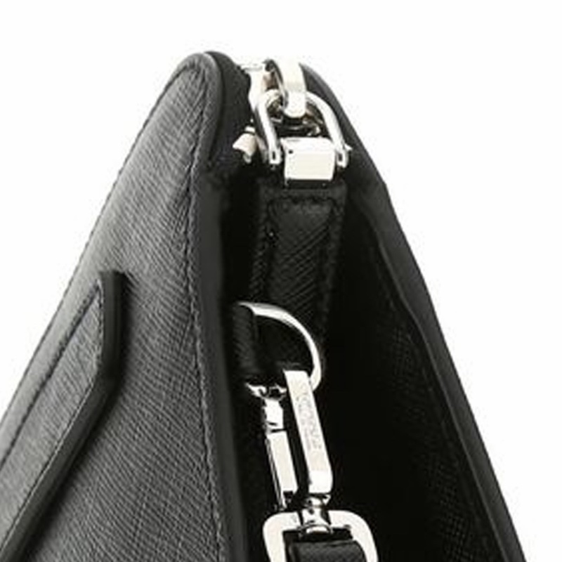 Prada 男士 徽標拉鍊手拿包均碼碼26.5cm*5cm*17cm-5