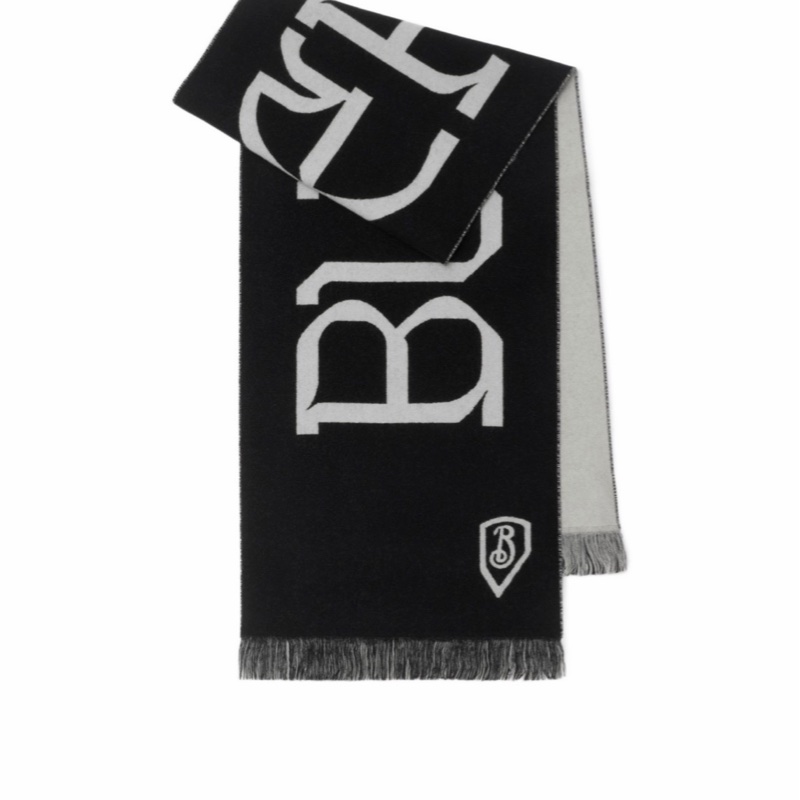 Burberry 男女同款 徽標圍巾均碼碼168cm*33cm-0