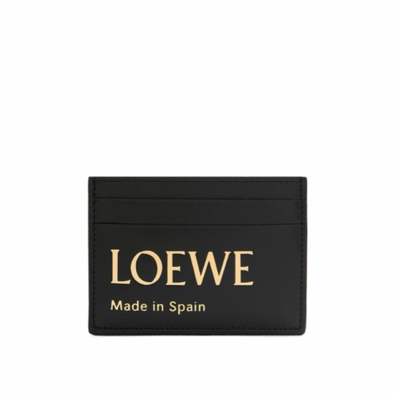 Loewe 女士 徽標壓紋扁平卡包均碼碼10.3cm*7.5cm-3