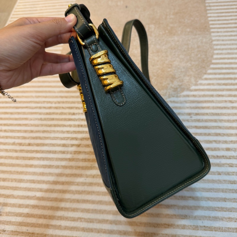 Loewe 羅意威 藍綠 蛇骨 斜孭 中古 Vintage-4