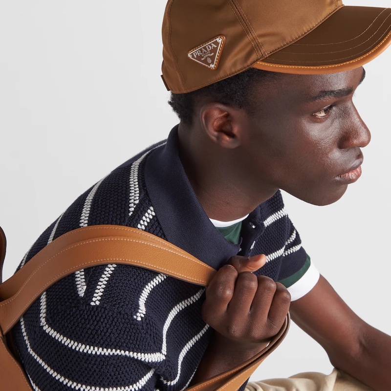 Prada 男士 徽標棒球帽子M L碼-3