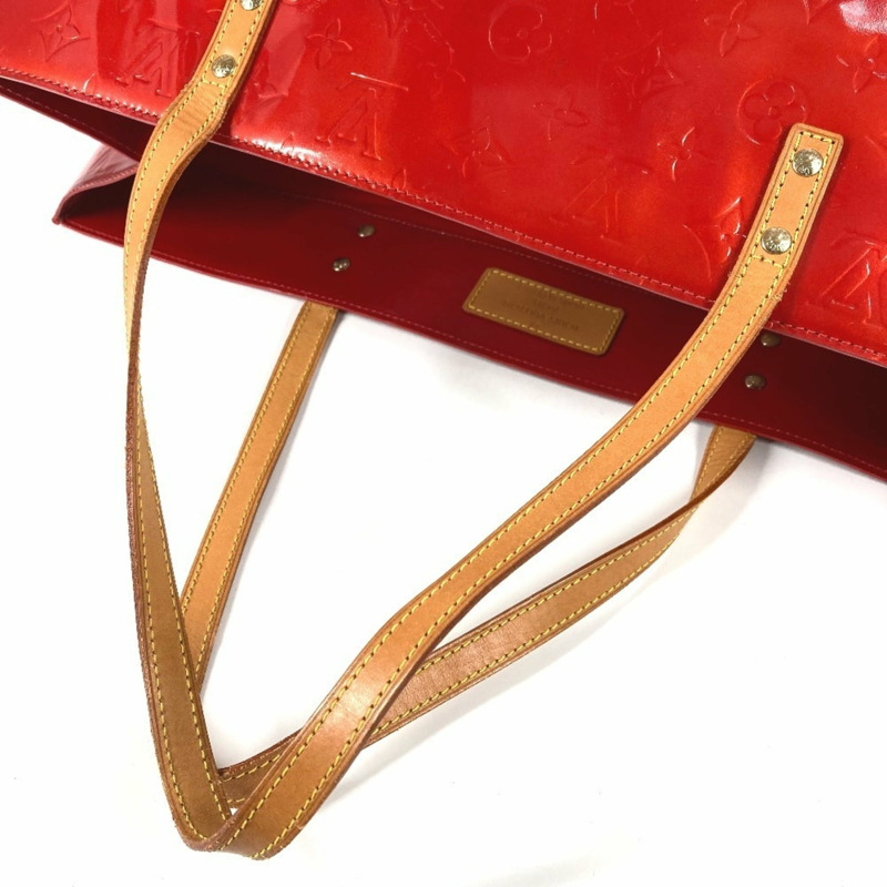 路易威登 M91084 Monogram Vernis Reed GM 單背包/托特包，波士頓帆布，女士，紅色-7