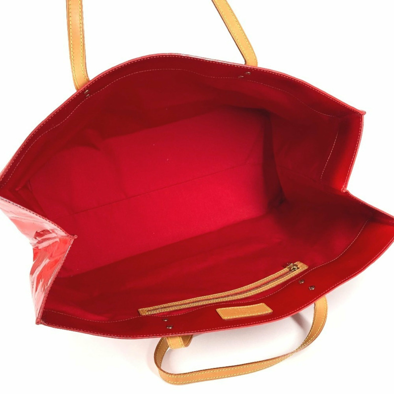 路易威登 M91084 Monogram Vernis Reed GM 單背包/托特包，波士頓帆布，女士，紅色-11