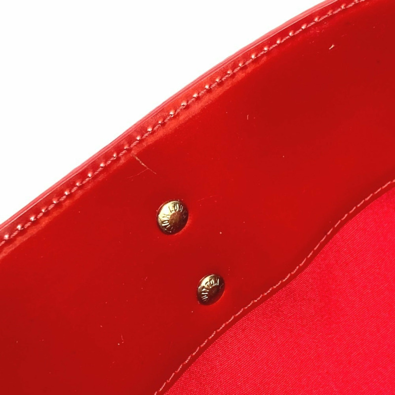 路易威登 M91084 Monogram Vernis Reed GM 單背包/托特包，波士頓帆布，女士，紅色-16