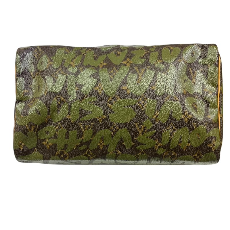 【美收精品】LV 茶綠色SPEEDY 30 5-44-6