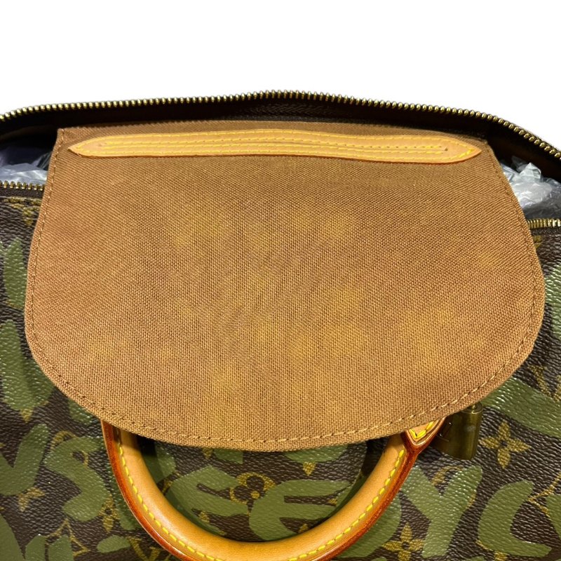 【美收精品】LV 茶綠色SPEEDY 30 5-44-10