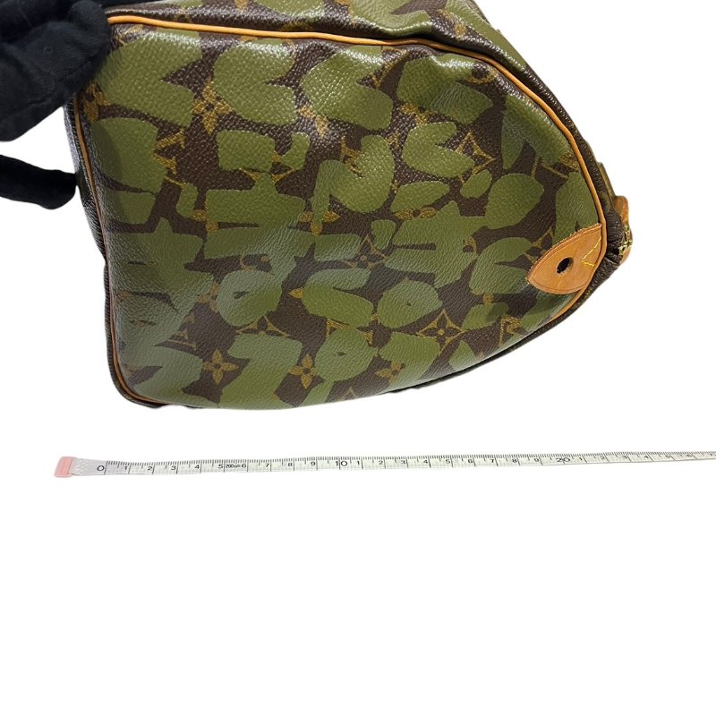 【美收精品】LV 茶綠色SPEEDY 30 5-44-15