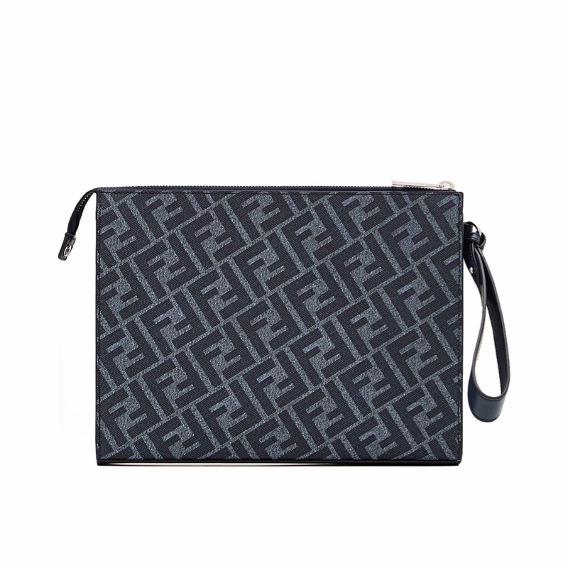 Fendi 男士 Shadow拉鍊手拿包均碼碼27cm*5cm*20cm-2