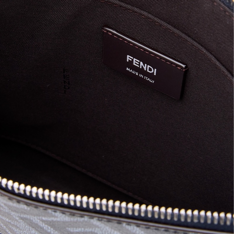 Fendi 男士 Shadow拉鍊手拿包均碼碼27cm*5cm*20cm-3