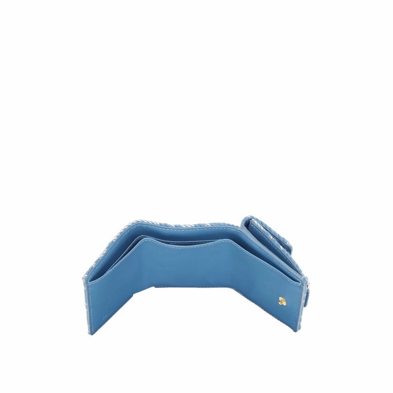 Fendi 女士 Baguette 三折提花錢包均碼碼9.5cm*3cm*7.5cm-4