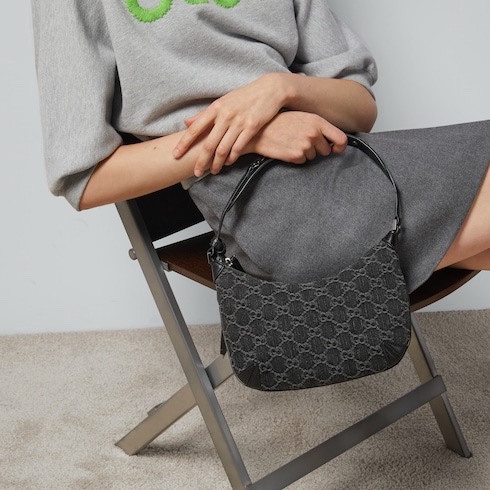 Gucci 女士 HORSEBIT 小號單肩包均碼碼小號、24cm*4.5cm*18cm-4