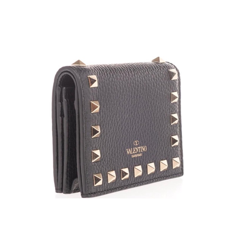 Valentino 女士 徽標鉚釘錢包均碼碼-0