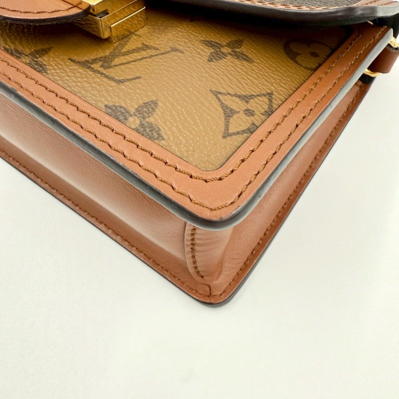 LV雙色原花達芙妮Dauphine鏈條woc M68746-10