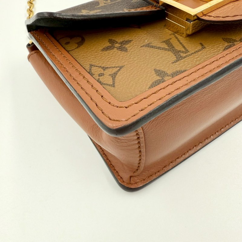 LV雙色原花達芙妮Dauphine鏈條woc M68746-11