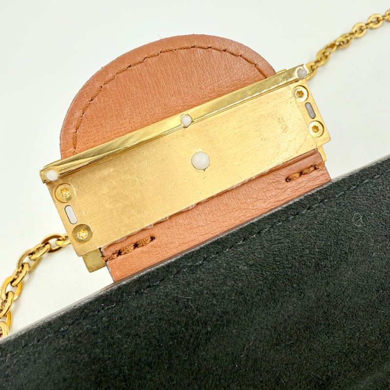 LV雙色原花達芙妮Dauphine鏈條woc M68746-16