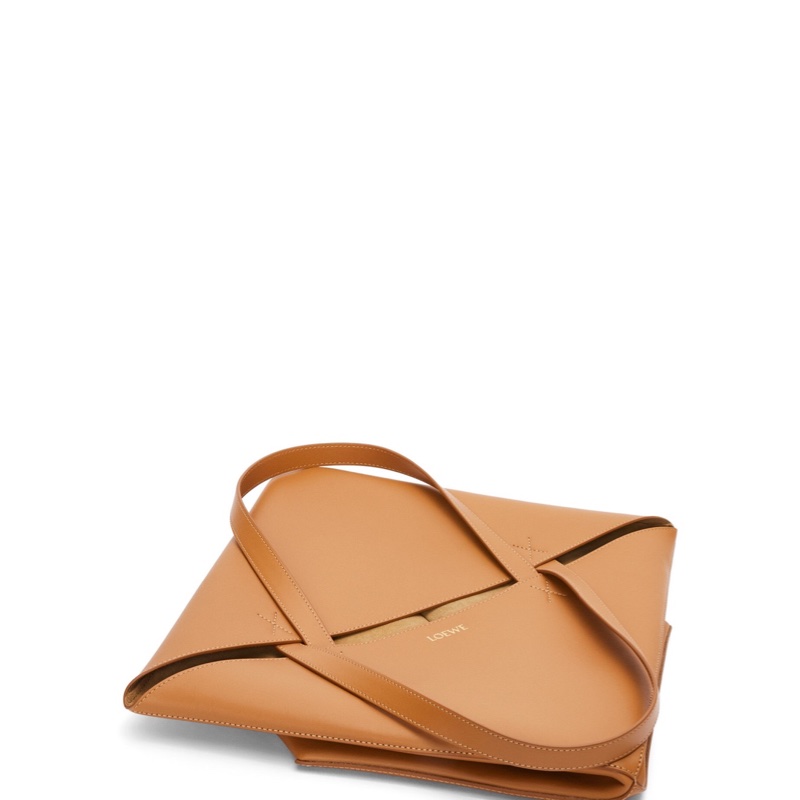 Loewe Puzzle Fold Tote XL 亮面小牛皮手提包均碼碼MAX、42cm*18cm*41cm-2