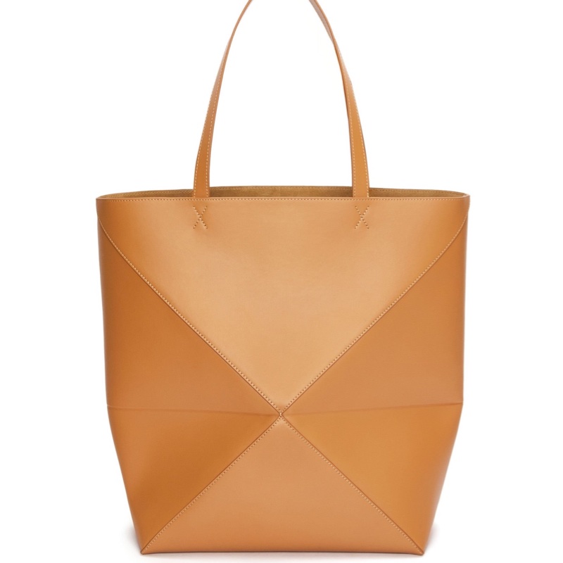 Loewe Puzzle Fold Tote XL 亮面小牛皮手提包均碼碼MAX、42cm*18cm*41cm-5