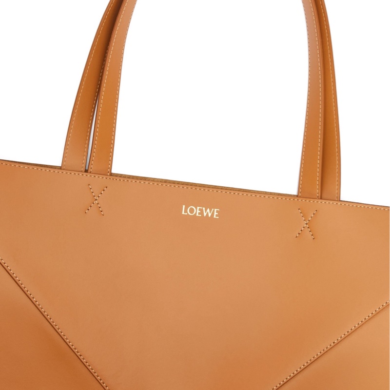 Loewe Puzzle Fold Tote XL 亮面小牛皮手提包均碼碼MAX、42cm*18cm*41cm-6