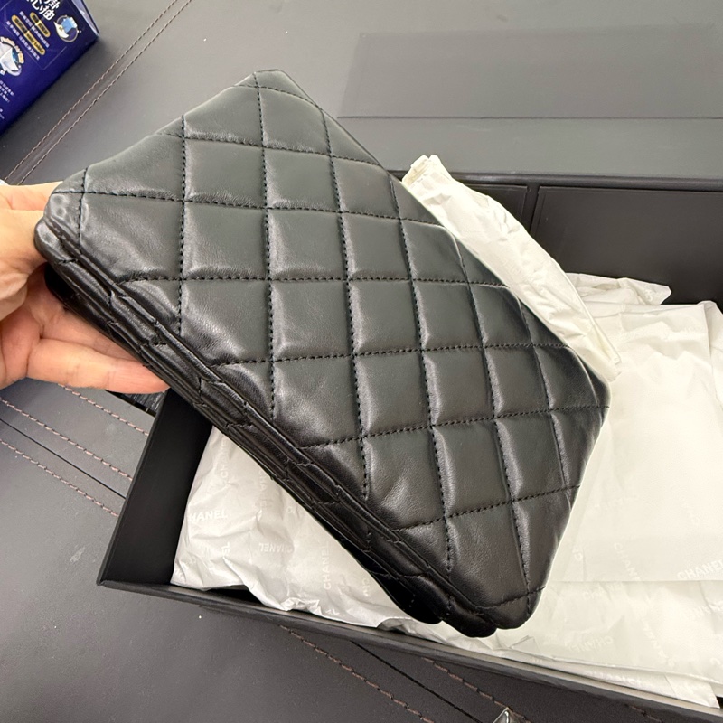 Chanel 羊皮 口蓋包-4