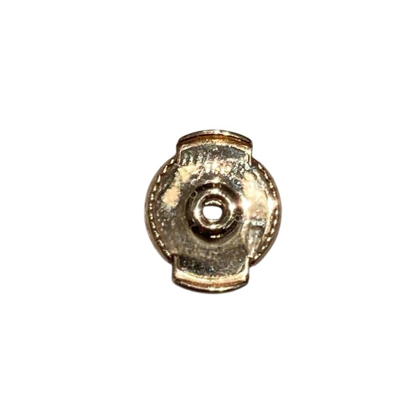 HERMES 愛馬仕 FINESSE STUD EARRINGS 18K 黑色尖晶石 耳環 PG-6