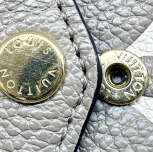 LV斑鳩灰牛皮金釦信封式下蓋三合一鏈包M69977-17