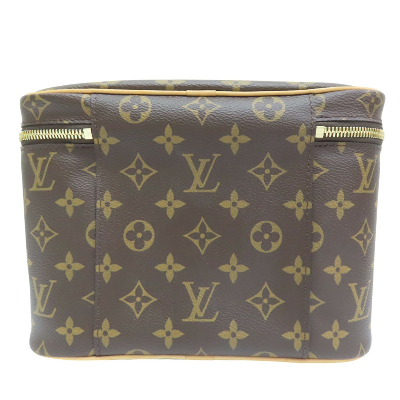 棕色 原花帆布 NICE BB 手提化妝箱【LOUIS VUITTON LV 路易威登】 M42265-1