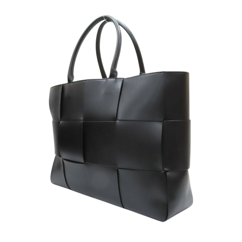 黑色 牛皮 綠色 麂皮 Large Arco 托特包 肩背包【BOTTEGA VENETA BV 寶緹嘉】 608608-2