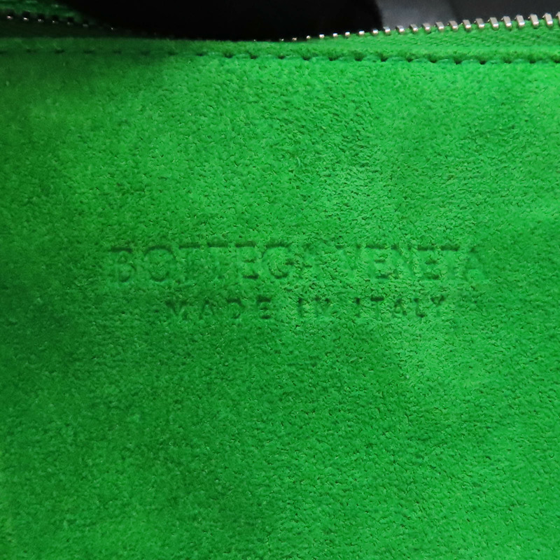 黑色 牛皮 綠色 麂皮 Large Arco 托特包 肩背包【BOTTEGA VENETA BV 寶緹嘉】 608608-6