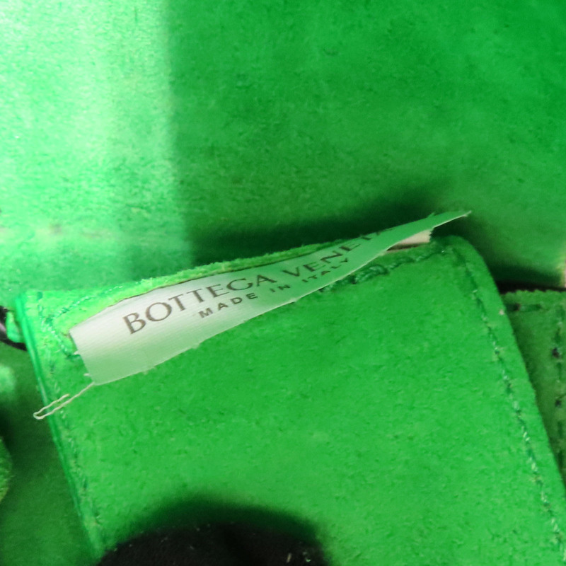 黑色 牛皮 綠色 麂皮 Large Arco 托特包 肩背包【BOTTEGA VENETA BV 寶緹嘉】 608608-8