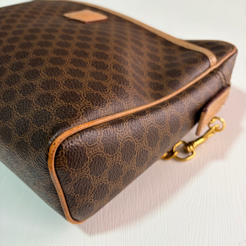 Celine 思琳 Macadam 老花側背包 斜背包-5