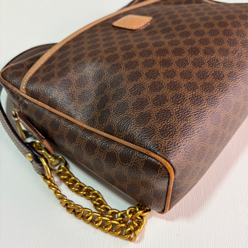 Celine 思琳 Macadam 老花側背包 斜背包-6