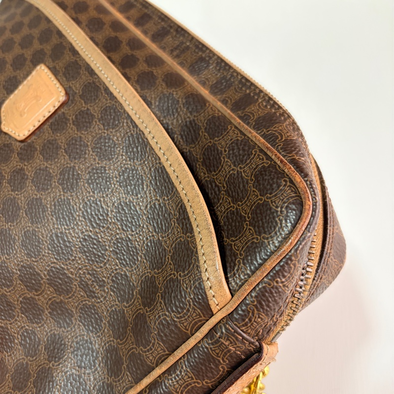 Celine 思琳 Macadam 老花側背包 斜背包-8