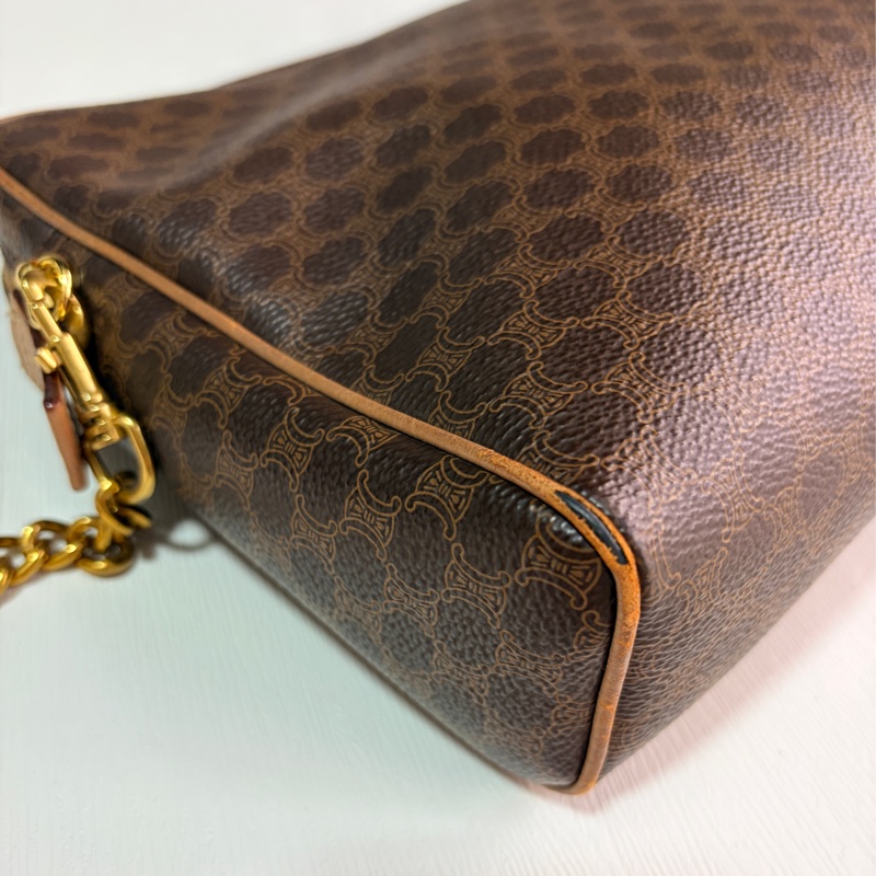 Celine 思琳 Macadam 老花側背包 斜背包-13