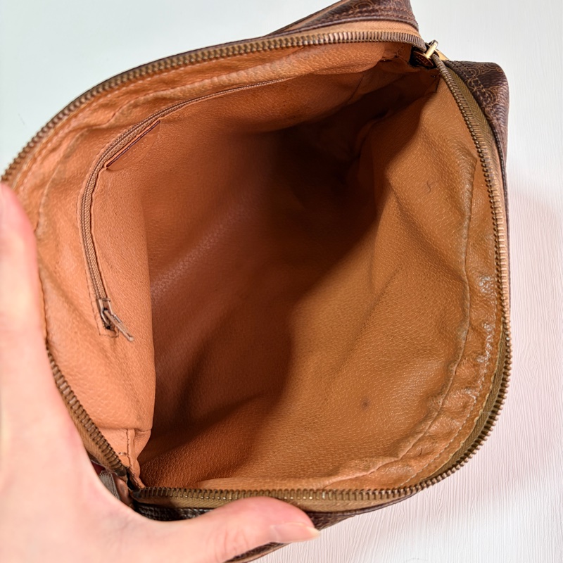 Celine 思琳 Macadam 老花側背包 斜背包-18