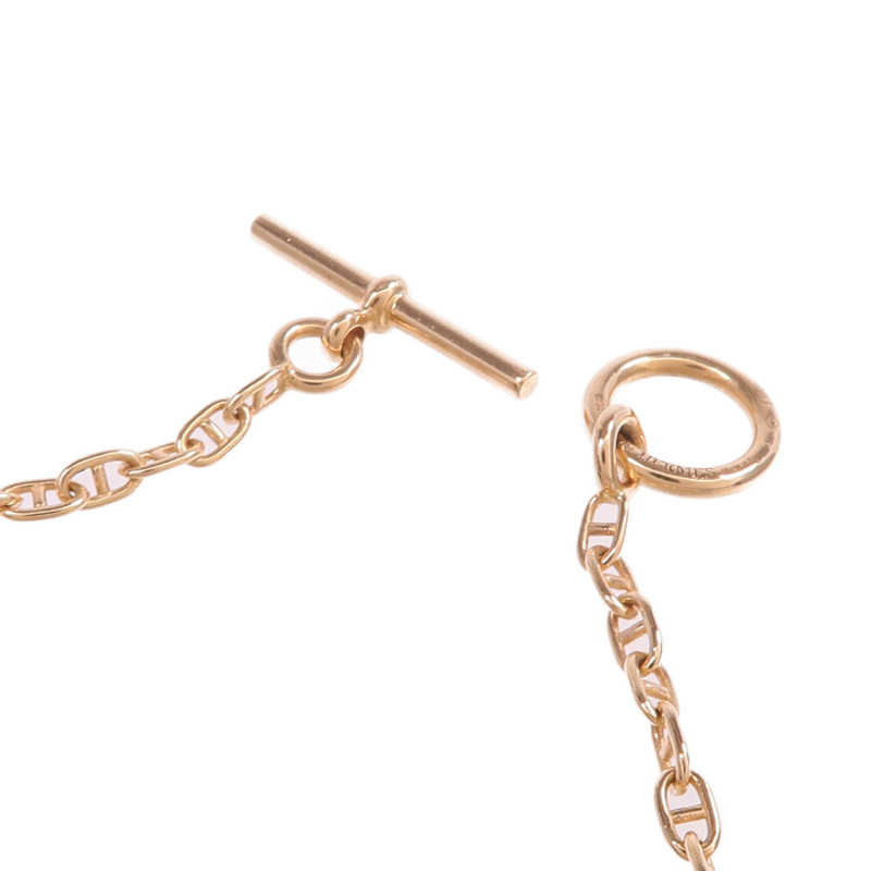 HERMES 18K玫瑰金Farandole Bracelet鑽石手鏈-5