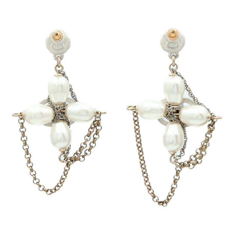 CHANEL 金屬Earrings耳環-1