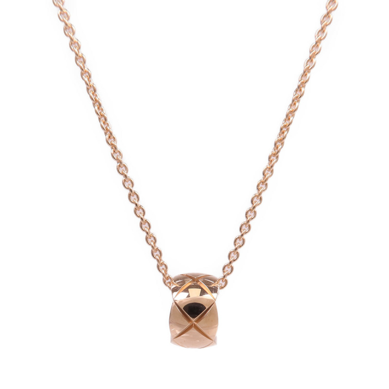 CHANEL 18K玫瑰金Coco Crush Necklace項鍊-2