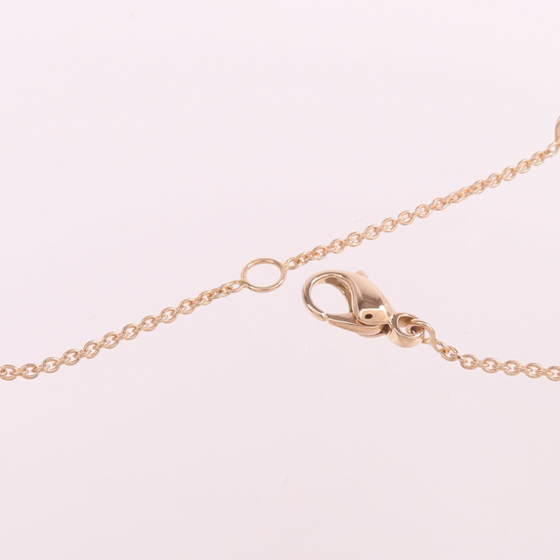 CHANEL 18K玫瑰金Coco Crush Necklace項鍊-5