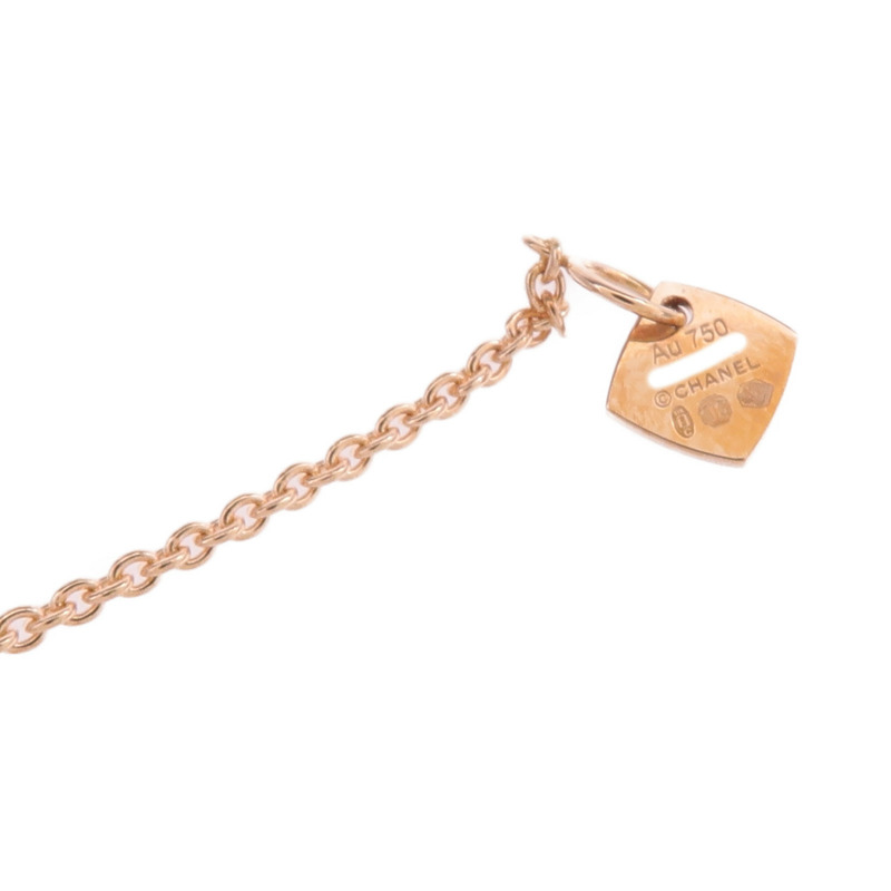 CHANEL 18K玫瑰金Coco Crush Necklace項鍊-6