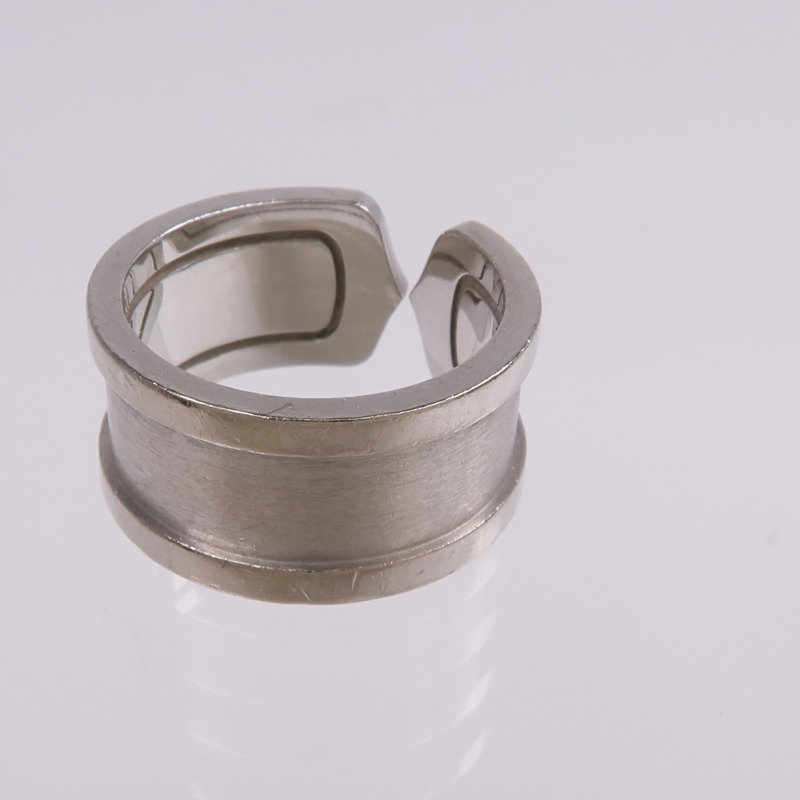 CARTIER 18K白金C2 Diamond Ring鑽石戒指Cartier#52/US#6-8