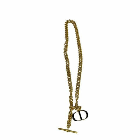 【美收精品】DIOR金色項鍊 5-32