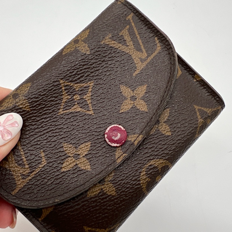 🫸🏻LV 信封式 扣式 短夾 零錢夾 💥超夯款紅豆🫷🏻-2