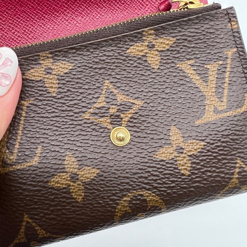 🫸🏻LV 信封式 扣式 短夾 零錢夾 💥超夯款紅豆🫷🏻-6