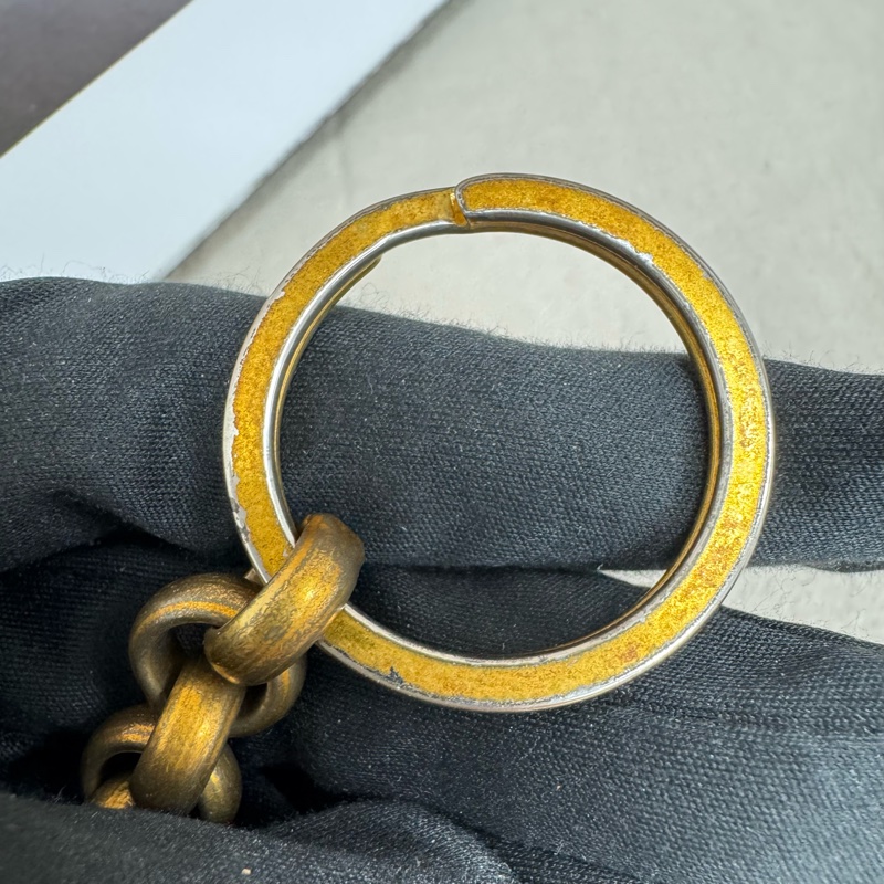 Chanel 雙C 鑰匙圈 vintage 二手 中古-5