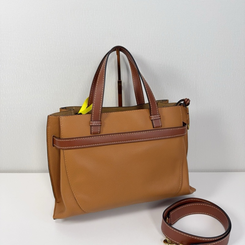Loewe 羅意威 gate top handle 大號 焦糖色-1