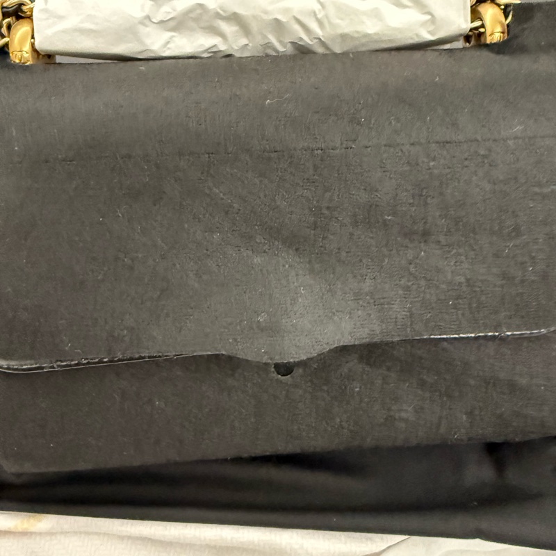 Chanel 雙小金球口蓋包 可調節-4