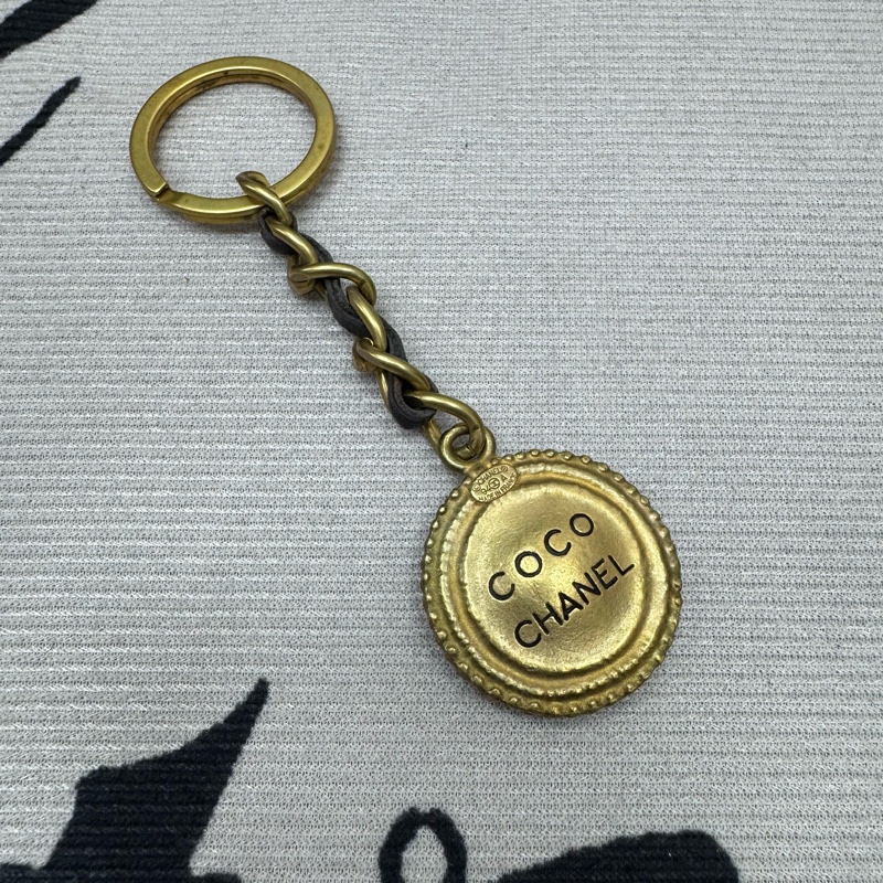 Coco Chanel 金屬鑰匙圈 vintage  二手 中古-2