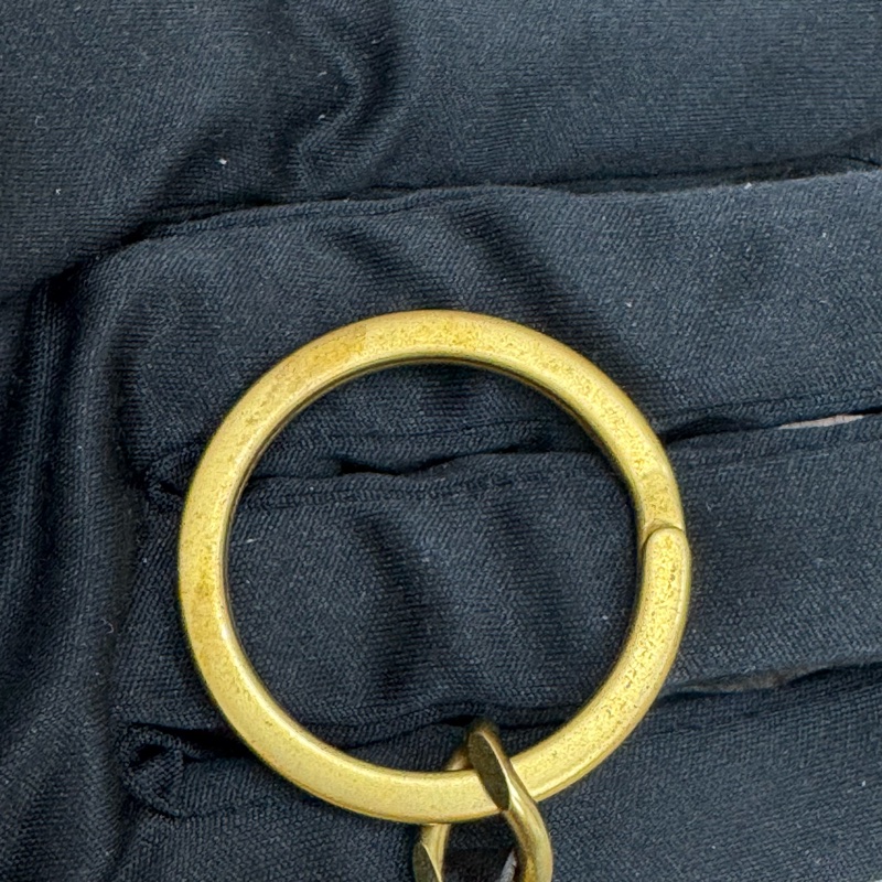 Coco Chanel 金屬鑰匙圈 vintage  二手 中古-9